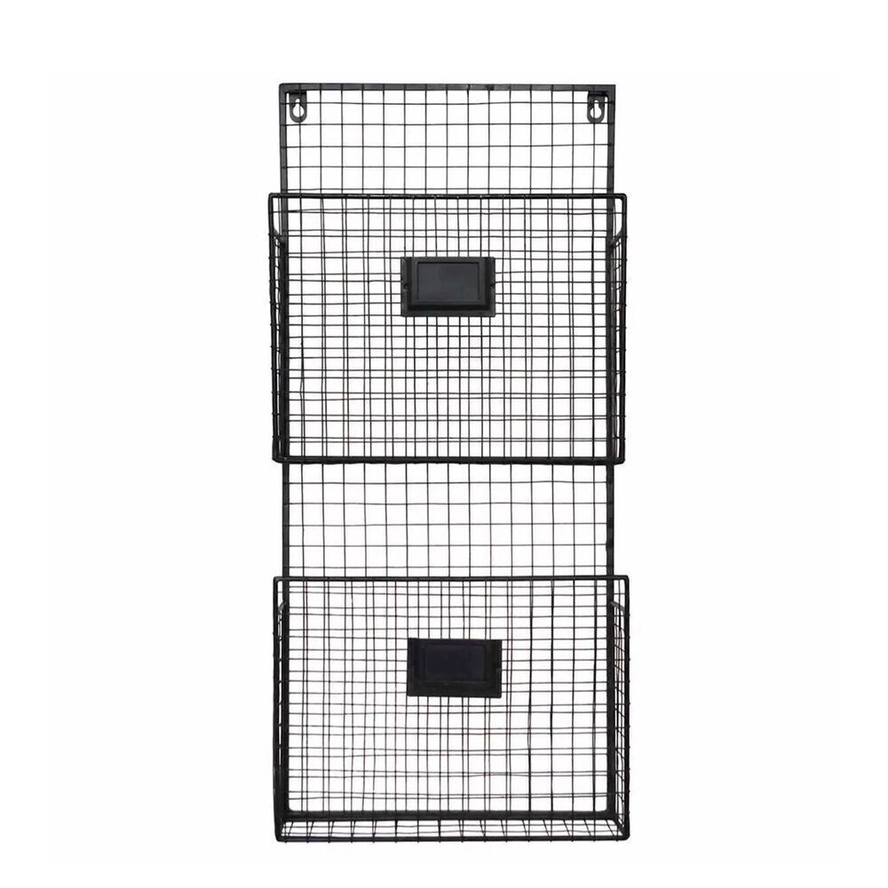 Wire| Black| Mail Holder| wall Organizer